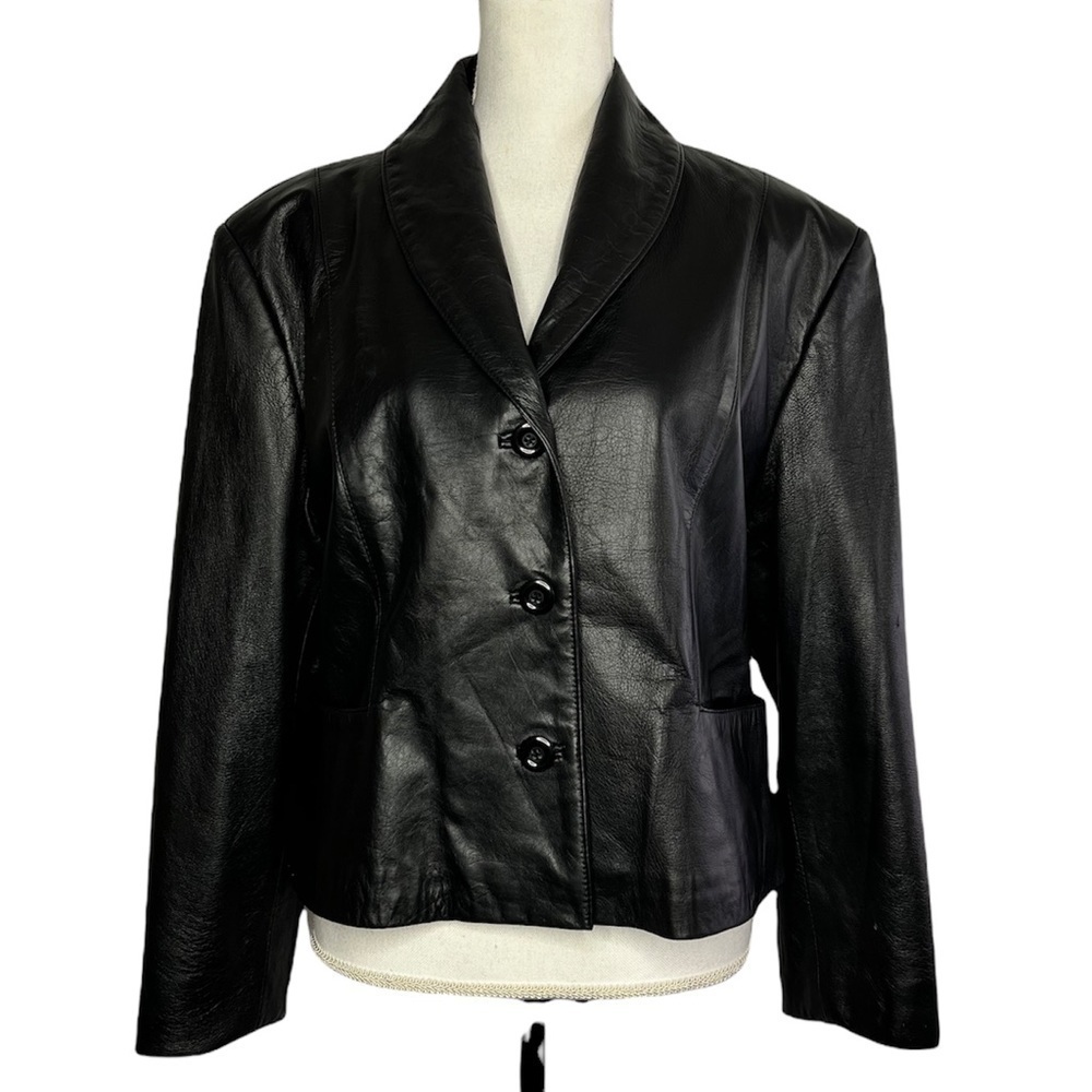 Henig Furs Large Leather Jacket